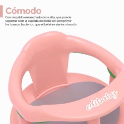 Asiento Bañera con Ventosas para Bebés