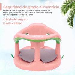 Asiento Bañera con Ventosas para Bebés