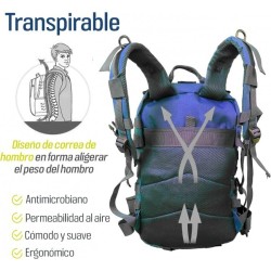 Mochila táctica 45L para Crossfit