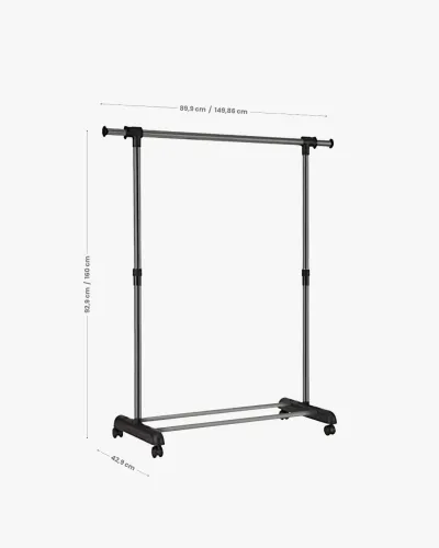 Burro Ropa Acero Galvanizado. Resistente hasta 20kg