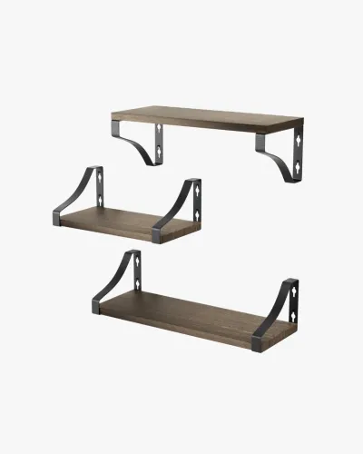 Baldas pared madera