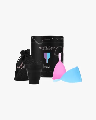 Copa Menstrual special edition (2 copas, esterilizador y bolsa transporte)