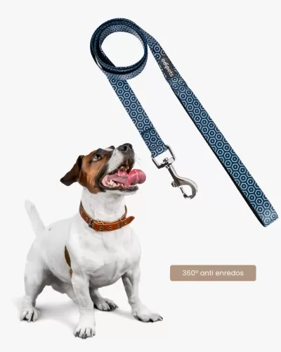 Correa para perro con estampados