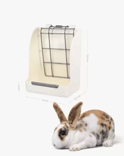 Comedero conejos, chinchillas o cobayas