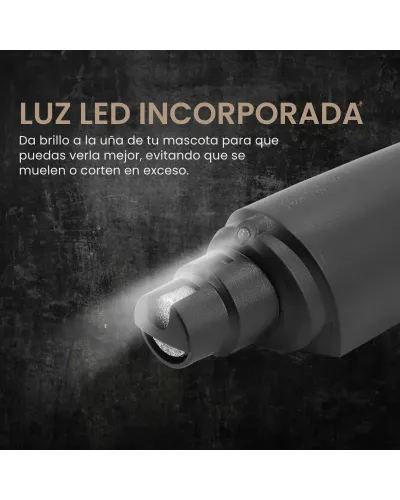 Lima de uñas electrica para perros y gatos