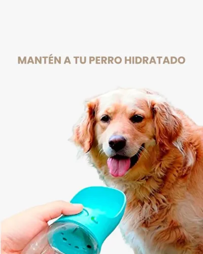 Bebedero Perro Portátil 350 ml